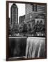 The Memorial Pool at 9/11 Memorial View, 1WTC, Manhattan, New York, USA-Philippe Hugonnard-Framed Photographic Print