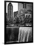 The Memorial Pool at 9/11 Memorial View, 1WTC, Manhattan, New York, USA-Philippe Hugonnard-Framed Photographic Print