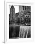 The Memorial Pool at 9/11 Memorial View, 1WTC, Manhattan, New York, USA-Philippe Hugonnard-Framed Photographic Print