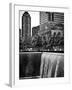 The Memorial Pool at 9/11 Memorial View, 1WTC, Manhattan, New York, USA-Philippe Hugonnard-Framed Photographic Print