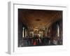 The Memorial Service of Antonio Canova (1757-1822) in the Hall of the Assumption-Giuseppe Borsato-Framed Giclee Print