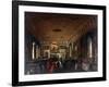 The Memorial Service of Antonio Canova (1757-1822) in the Hall of the Assumption-Giuseppe Borsato-Framed Giclee Print