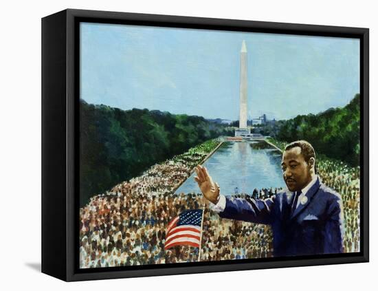 The Memorial Speech, 2001-Colin Bootman-Framed Stretched Canvas