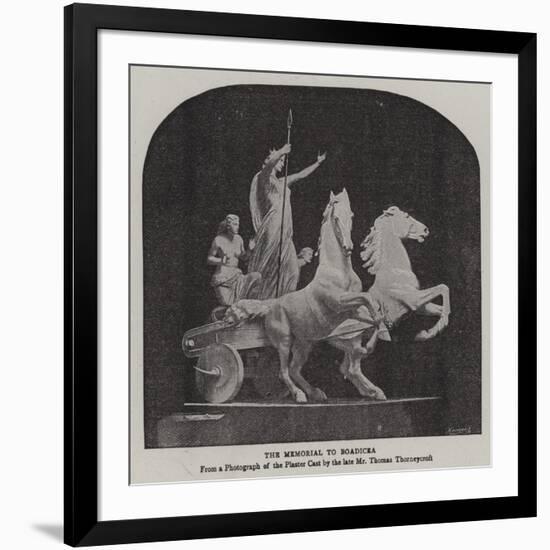 The Memorial to Boadicea-null-Framed Giclee Print