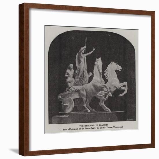 The Memorial to Boadicea-null-Framed Giclee Print