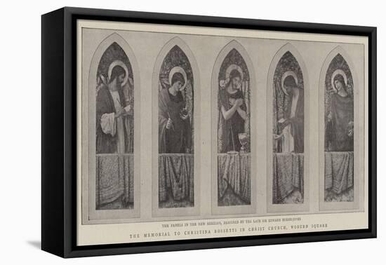 The Memorial to Christina Rossetti in Christ Church, Woburn Square-null-Framed Stretched Canvas