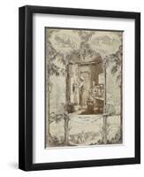 The Memory of Russia. Rural Russian interior-null-Framed Giclee Print