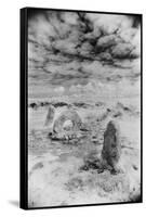 The Men-An-Tol or Holed Stone, Cornwall, England-Simon Marsden-Framed Stretched Canvas