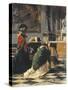 The Men are in the Field! Memory of Venice-Mose Bianchi-Stretched Canvas
