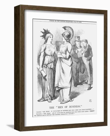 The Men of Business, 1872-Joseph Swain-Framed Giclee Print