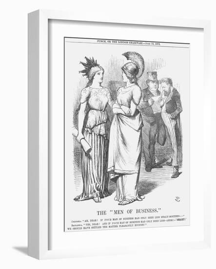 The Men of Business, 1872-Joseph Swain-Framed Giclee Print