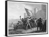 The Men of Marseille March North to Join the Revolution-null-Framed Stretched Canvas