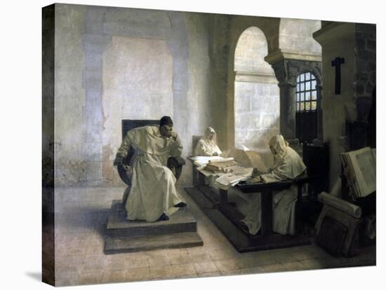 The Men of the Inquisition, 1889-Jean-Paul Laurens-Stretched Canvas