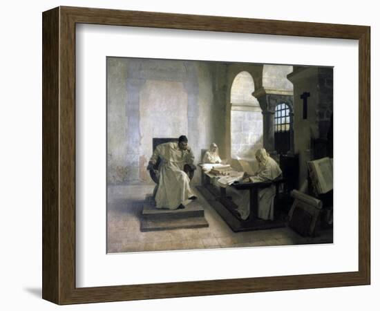 The Men of the Inquisition, 1889-Jean-Paul Laurens-Framed Giclee Print