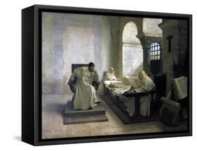 The Men of the Inquisition, 1889-Jean-Paul Laurens-Framed Stretched Canvas