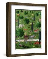 The Menagerie-Rebecca Campbell-Framed Giclee Print