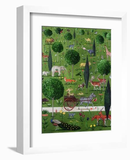 The Menagerie-Rebecca Campbell-Framed Giclee Print