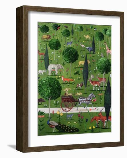 The Menagerie-Rebecca Campbell-Framed Giclee Print
