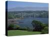 The Menai Bridge, Gwynedd, Wales, United Kingdom-Roy Rainford-Stretched Canvas