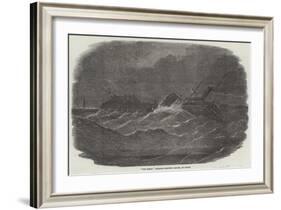 The Menai Steamer Drifting Ashore, at Calais-null-Framed Giclee Print