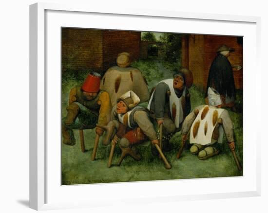 The Mendicants-Pieter Bruegel the Elder-Framed Giclee Print