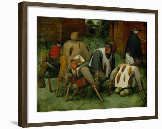 The Mendicants-Pieter Bruegel the Elder-Framed Giclee Print