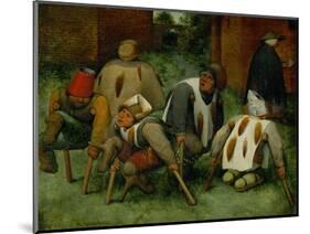 The Mendicants-Pieter Bruegel the Elder-Mounted Giclee Print