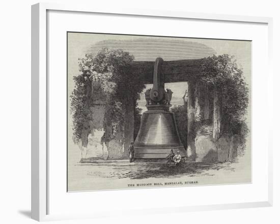 The Mengoon Bell, Mandalay, Burmah-null-Framed Giclee Print