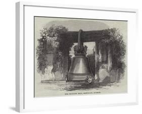 The Mengoon Bell, Mandalay, Burmah-null-Framed Giclee Print