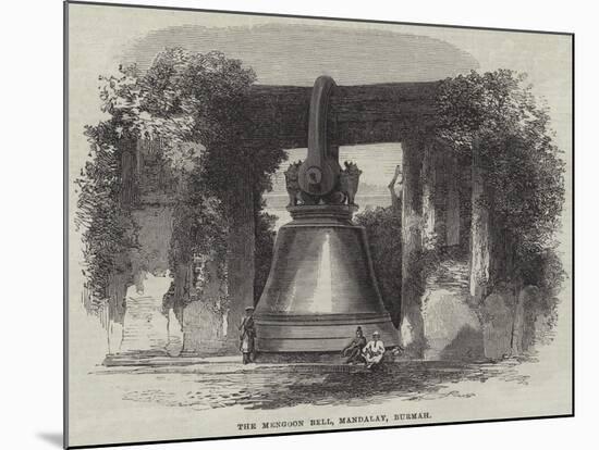 The Mengoon Bell, Mandalay, Burmah-null-Mounted Giclee Print