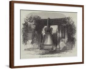 The Mengoon Bell, Mandalay, Burmah-null-Framed Giclee Print