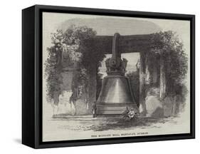 The Mengoon Bell, Mandalay, Burmah-null-Framed Stretched Canvas