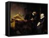 The Mennonite Preacher Anslo and His Wife, 1641-Rembrandt van Rijn-Framed Stretched Canvas