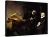 The Mennonite Preacher Anslo and His Wife, 1641-Rembrandt van Rijn-Stretched Canvas