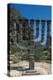 The Menorah in Front of the Knesset (Israeli Parliament)-null-Stretched Canvas