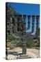 The Menorah in Front of the Knesset (Israeli Parliament)-null-Stretched Canvas