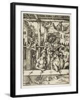 The Mens Bath, 1496-97-Albrecht Dürer-Framed Giclee Print