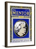 The Mentor - Mark Twain-null-Framed Art Print