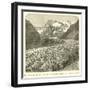 The Mer De Glace, Near Chamonix, Switzerland-null-Framed Giclee Print
