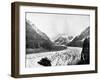 The Mer De Glace, Switzerland, 1893-John L Stoddard-Framed Giclee Print