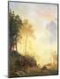 The Merced River in Yosemite-Albert Bierstadt-Mounted Art Print