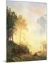 The Merced River in Yosemite-Albert Bierstadt-Mounted Art Print