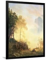 The Merced River in Yosemite-Albert Bierstadt-Framed Art Print