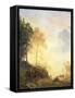 The Merced River in Yosemite-Albert Bierstadt-Framed Stretched Canvas