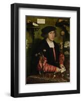 The Merchant Georg Gisze, 1532-Hans Holbein the Younger-Framed Giclee Print