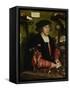 The Merchant Georg Gisze, 1532-Hans Holbein the Younger-Framed Stretched Canvas