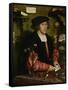 The Merchant Georg Gisze, 1532-Hans Holbein the Younger-Framed Stretched Canvas