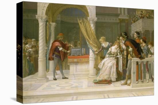 The Merchant of Venice, 1881-Alexandre Cabanel-Stretched Canvas