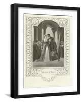 The Merchant of Venice, Act III, Scene II-Joseph Kenny Meadows-Framed Giclee Print