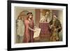 The Merchant of Venice, Act IV Scene I: Shylock Can Have His Pound of Flesh-null-Framed Premium Giclee Print